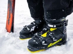 Nordica Men's Speedmachine 110 Ski Boot 2020-2021 -Ski Pro Outlet Store 050h78033h1 speedmachine 110 black anthracite yellow gallery5 final