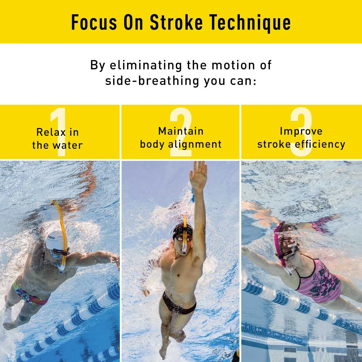 Finis Original Swimmer's Snorkel 13 Finis Original Swimmer's Snorkel - Image 13