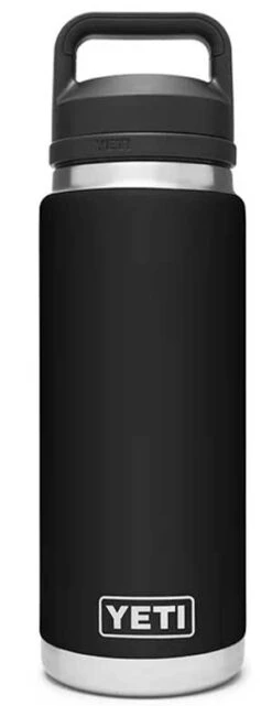 Yeti Rambler 26 Oz Bottle With Chug Cap -Ski Pro Outlet Store 191416 chug rambler 26oz bottle chug cap black gallery2 final