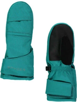 Spyder Kids' Bitsy Girls' Cubby Mitt 2020-2021 -Ski Pro Outlet Store 197066 443 scuba black final