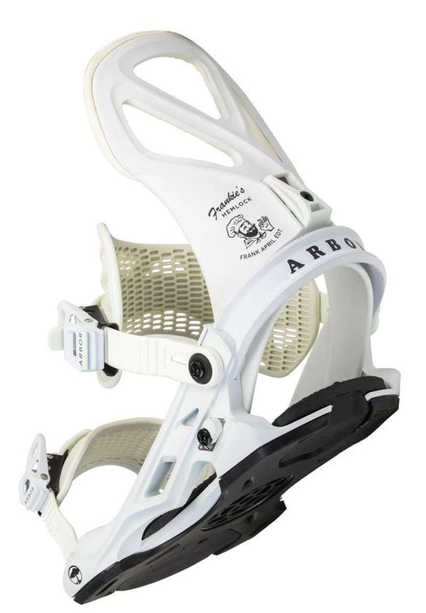 Arbor Hemlock Frank April Limited Edition Snowboard Bindings 2021-2022 3 Arbor Hemlock Frank April Limited Edition Snowboard Bindings 2021-2022 - Image 3
