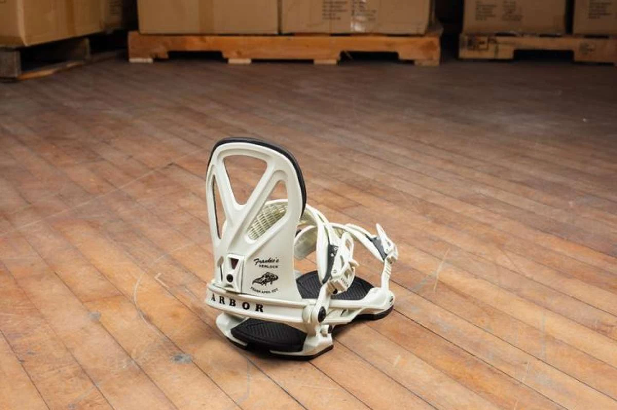 Arbor Hemlock Frank April Limited Edition Snowboard Bindings 2021-2022 6 Arbor Hemlock Frank April Limited Edition Snowboard Bindings 2021-2022 - Image 6