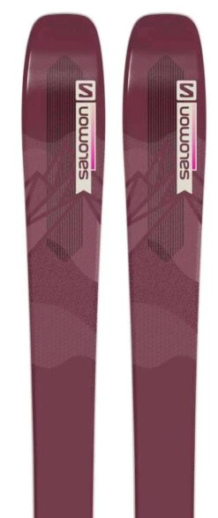 Salomon Ladies QST Lux 92 Flat Ski 2021-2022 -Ski Pro Outlet Store SALOM 12W QST LUX 92 FLAT LDS 12W483418437