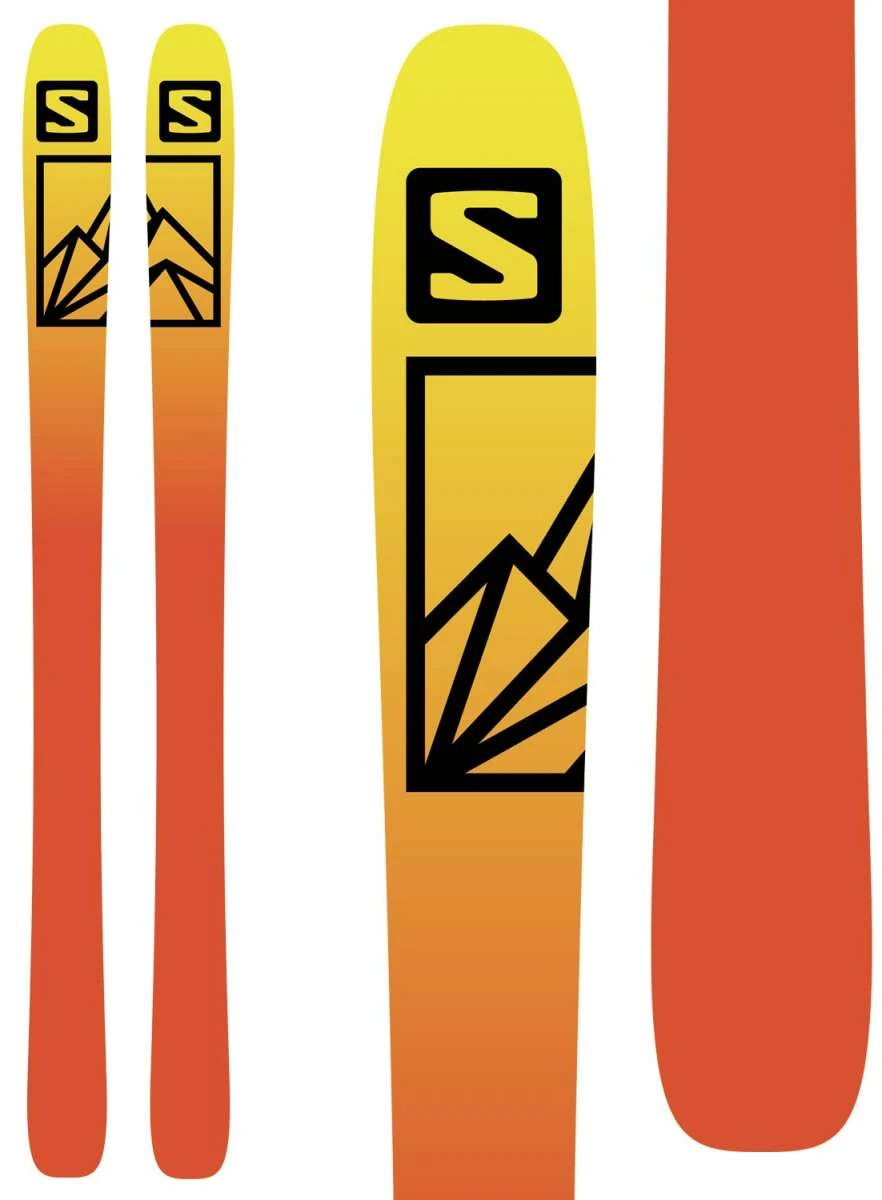 Salomon QST 106 Flat Ski 2021-2022 2 Salomon QST 106 Flat Ski 2021-2022 - Image 2