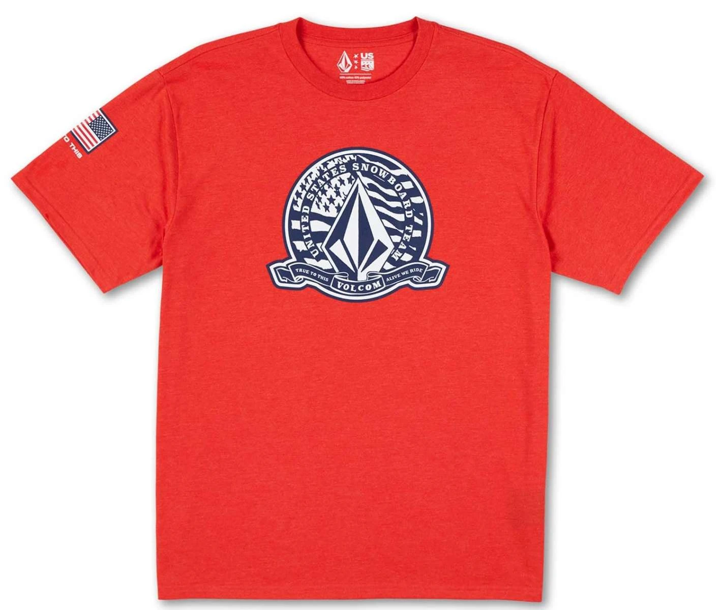 Volcom True To This USST Short Sleeve Tee 2021-2022 3 Volcom True To This USST Short Sleeve Tee 2021-2022 - Image 3
