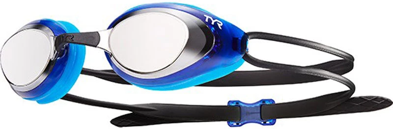 TYR Men's Blackhawk Racing Mirrored Swim Goggles 1 TYR Men's Blackhawk Racing Mirrored Swim Goggles