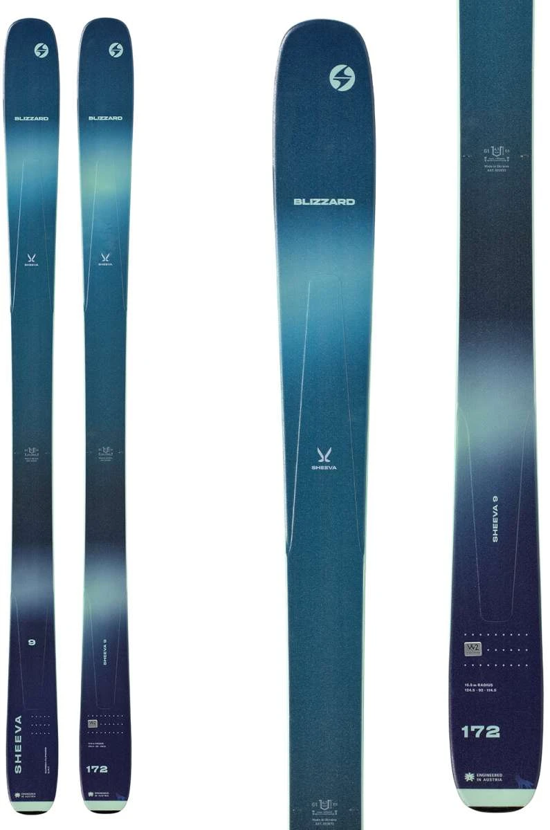 Blizzard Ladies Sheeva 9 Flat Ski 2022-2023 1 Blizzard Ladies Sheeva 9 Flat Ski 2022-2023