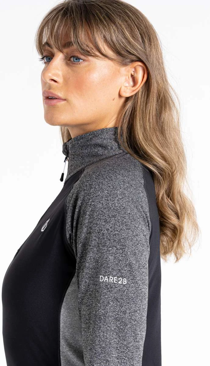 Dare2B Ladies Involved II Stretch Zip Turtle Neck 2022-2023 - Image 4
