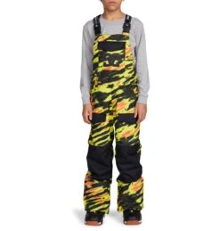 DC Junior's Roadblock Bib Pants 2021-2022 9 DC Junior's Roadblock Bib Pants 2021-2022 -Ski Pro Outlet Store dc roadblock bib youth ski pro sulphur