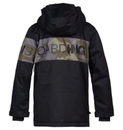 DC Boys Propaganda Jacket 2021-2022 -Ski Pro Outlet Store dc snowboarding ski pro propaganda jacket black back