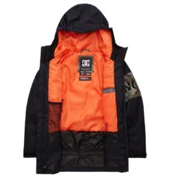 DC Boys Propaganda Jacket 2021-2022 -Ski Pro Outlet Store dc snowboarding ski pro propaganda jacket black inside