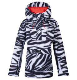 DC Ladies Savvy Anorak Jacket 2021-2022 -Ski Pro Outlet Store dcshoes snowboarding zebra anorak savvy ski pro 2022