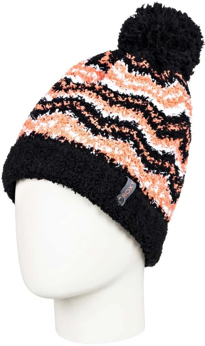 Roxy Juniors' Girls' Ivalo Pom-Pom Beanie 2019-2020 2 Roxy Juniors' Girls' Ivalo Pom-Pom Beanie 2019-2020 - Image 2