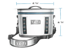 Yeti Hopper Flip 18 Personal Cooler -Ski Pro Outlet Store flip 18 front.1498592949