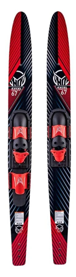 HO Sports Excel Combo Water Ski With Horse Shoe Bindings 2022