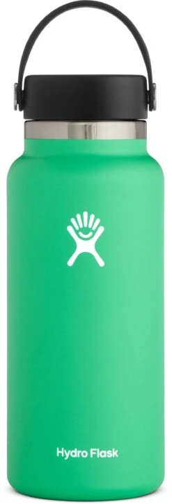 Hydro Flask 32oz Wide Mouth Water Bottle -Ski Pro Outlet Store hydro flask 32 oz wide mouth spearmint final 1