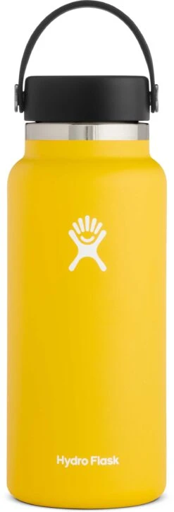 Hydro Flask 32oz Wide Mouth Water Bottle -Ski Pro Outlet Store hydro flask 32 oz wide mouth sunflower final 1