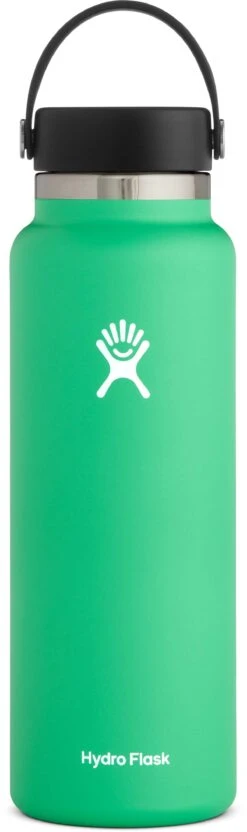Hydro Flask 40oz Wide Mouth Water Bottle -Ski Pro Outlet Store hydro flask 40 oz wide mouth spearmint final 1