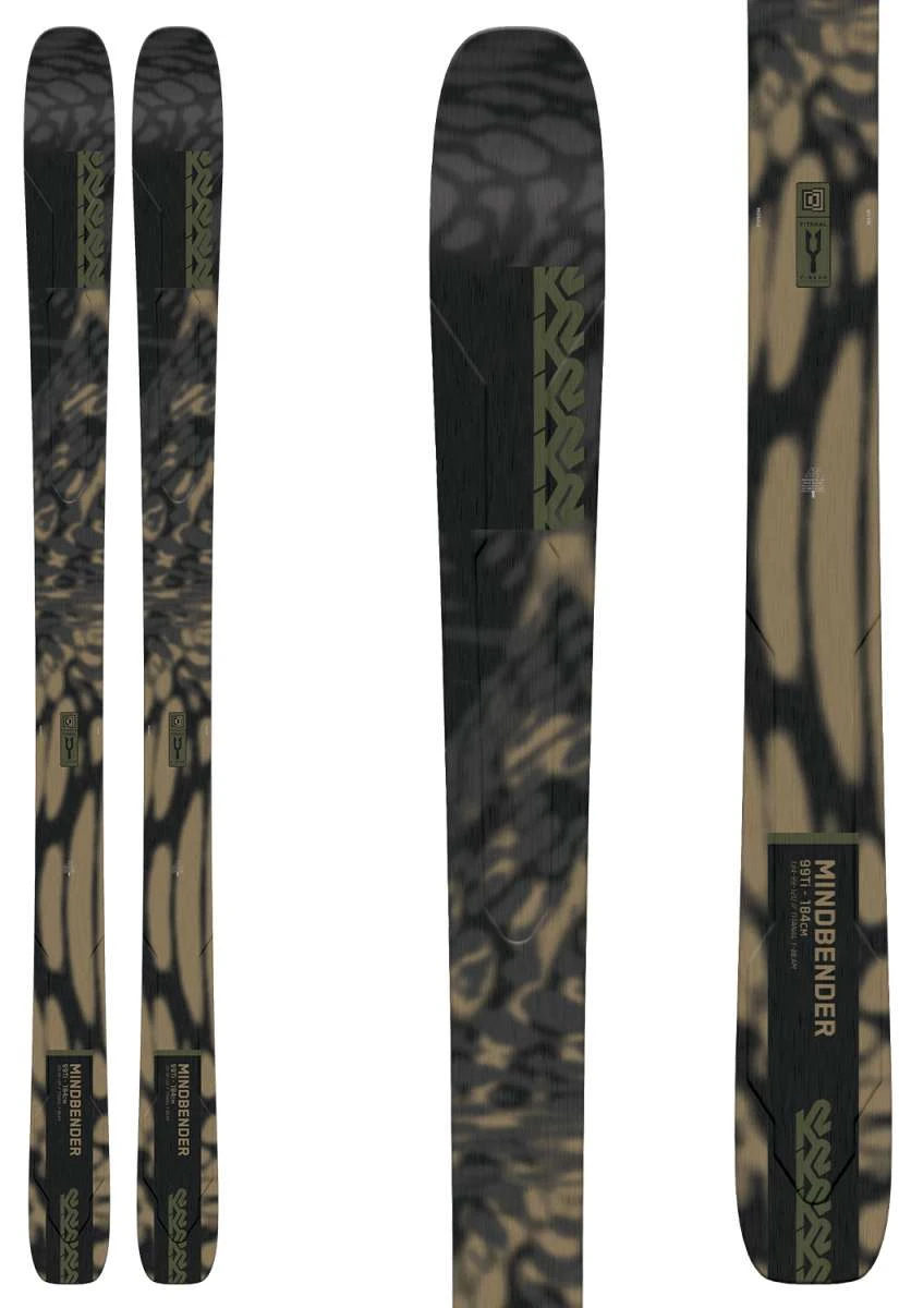 K2 Mindbender 99Ti Flat Skis 2022-2023 1 K2 Mindbender 99Ti Flat Skis 2022-2023