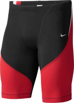 Nike Swim Men's Poly Color Surge Jammer Swimsuit -Ski Pro Outlet Store ness7053 614 university red final
