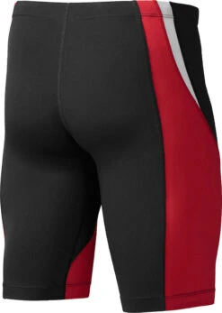 Nike Swim Men's Poly Color Surge Jammer Swimsuit -Ski Pro Outlet Store ness7053 614 university red gallery1 final