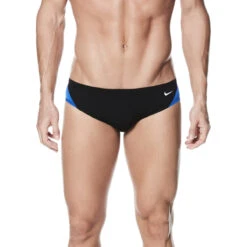 Nike Swim Men's Poly Color Surge Brief Swimsuit -Ski Pro Outlet Store ness7054 494 game royal gallery2