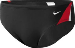 Nike Swim Men's Poly Color Surge Brief Swimsuit -Ski Pro Outlet Store ness7054 614 university red final