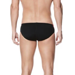 Nike Swim Men's Poly Color Surge Brief Swimsuit -Ski Pro Outlet Store ness7054 614 university red gallery3