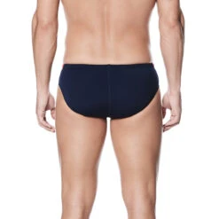 Nike Swim Men's Poly Color Surge Brief Swimsuit -Ski Pro Outlet Store ness7054 647 university red navy gallery3
