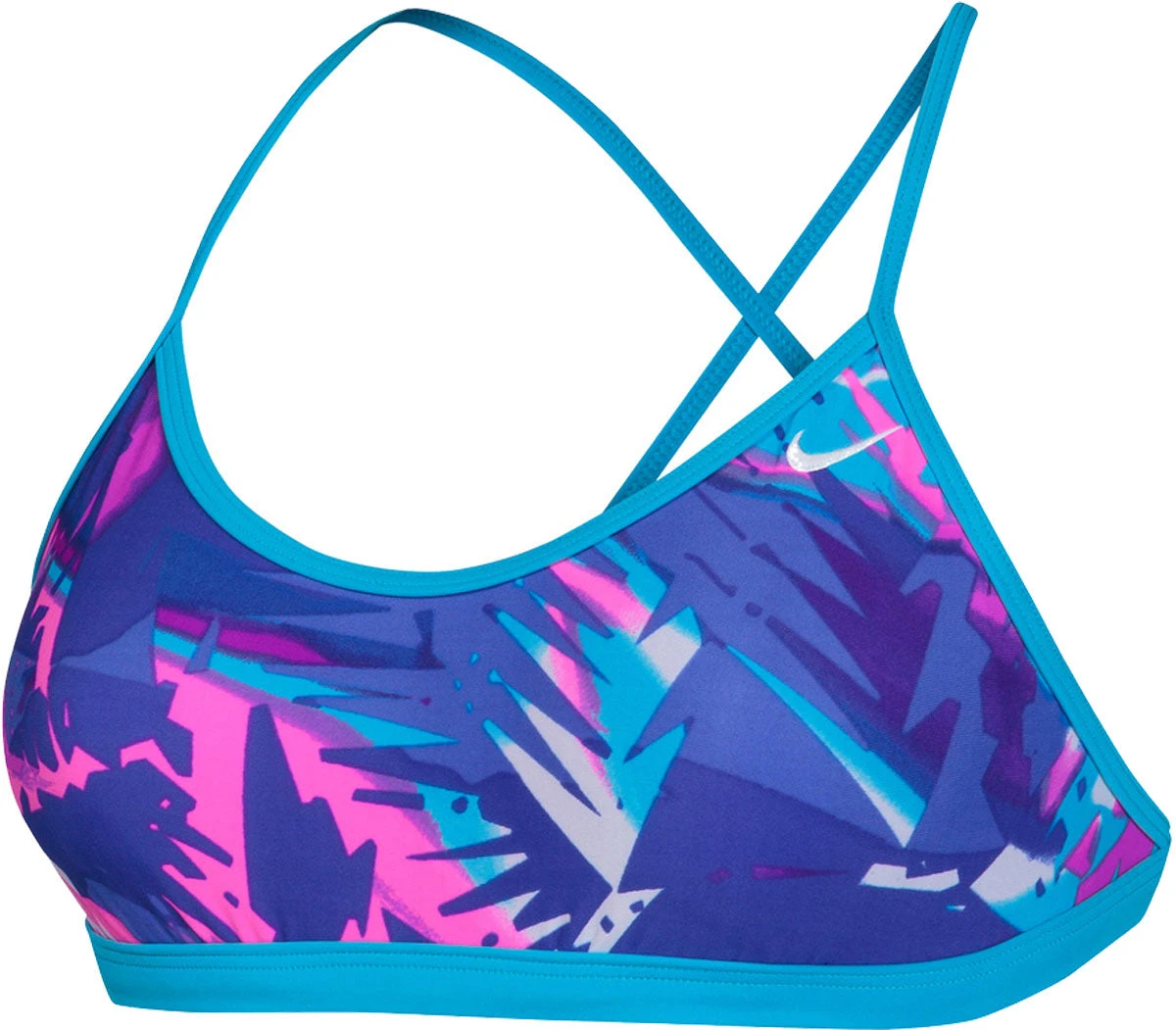 Nike Swim Ladies' Tropic Crossback Top Bikini Swimsuit 1 Nike Swim Ladies' Tropic Crossback Top Bikini Swimsuit