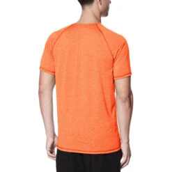 Nike Swim Men's Beam Hydroguard Short Sleeve T-Shirt -Ski Pro Outlet Store ness8556 618 crimson gallery1 final