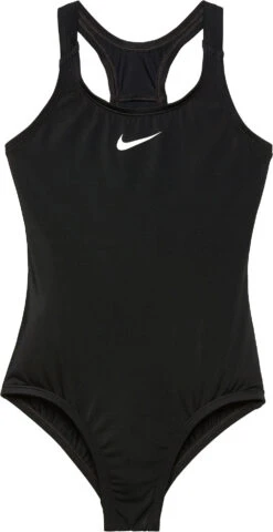 Nike Swim Girls' Solid Racerback Sport One-Piece Swimsuit