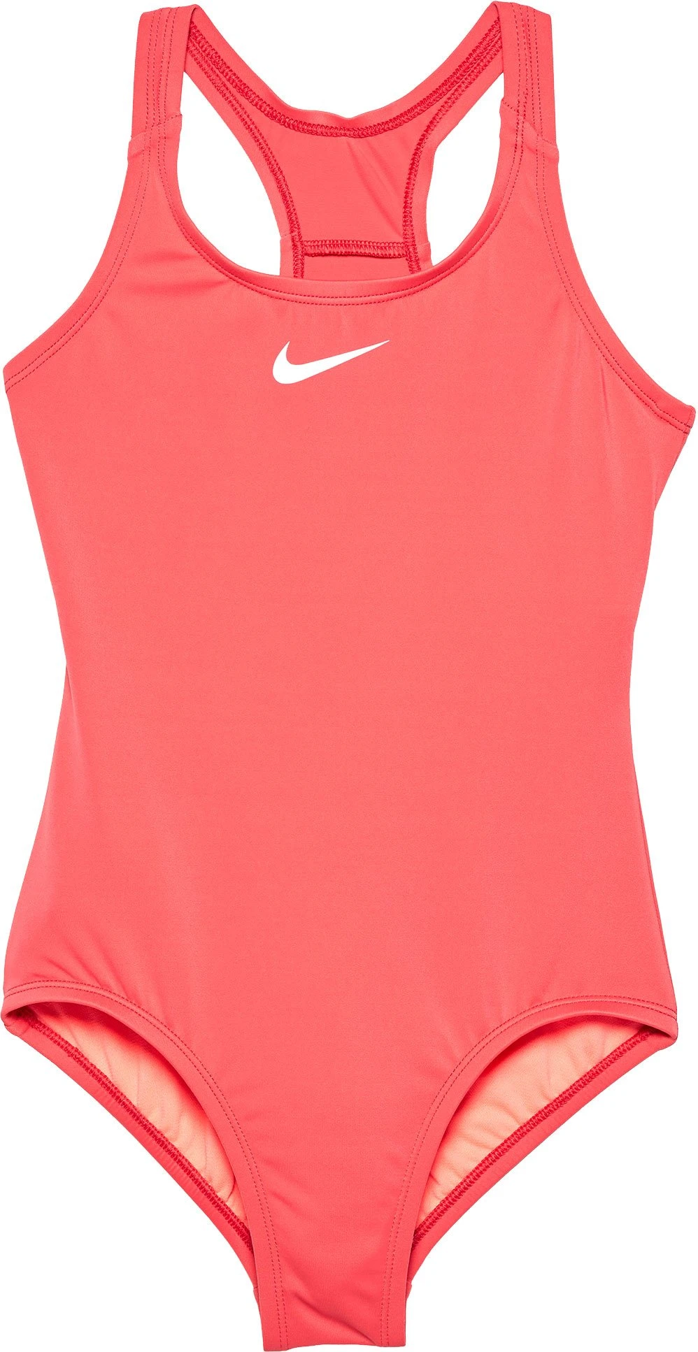 Nike Swim Girls' Solid Racerback Sport One-Piece Swimsuit 2 Nike Swim Girls' Solid Racerback Sport One-Piece Swimsuit - Image 2