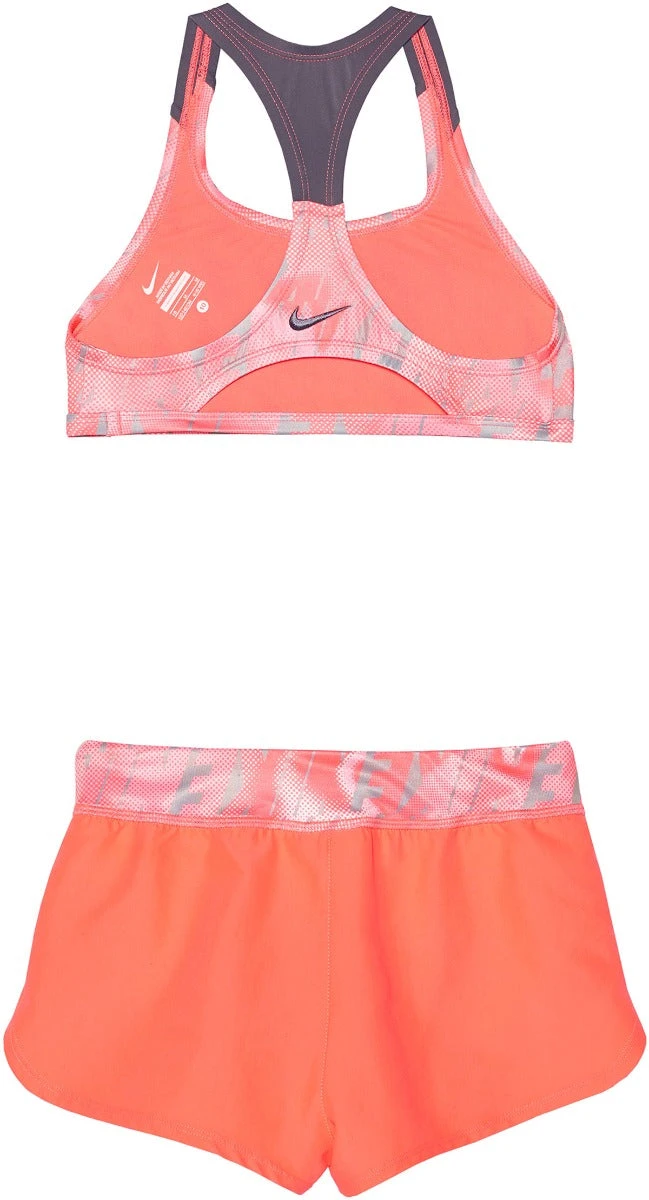 Nike Swim Girls' Amp Axis Racerback Sport Top Short Set Two-Piece Swimsuit 4 Nike Swim Girls' Amp Axis Racerback Sport Top Short Set Two-Piece Swimsuit - Image 4