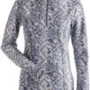 Nils Ladies Robin 1/4 Zip Print Top 2022-2023
