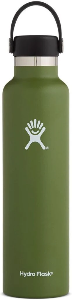 Hydro Flask 24oz Standard Mouth Water Bottle -Ski Pro Outlet Store olive