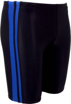 Water Pro Men's Poly Splice Striped Jammer Swimsuit