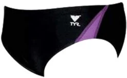 TYR Juniors' Alliance Splice Racer Brief Swimsuit -Ski Pro Outlet Store rali 607 87 black purple final