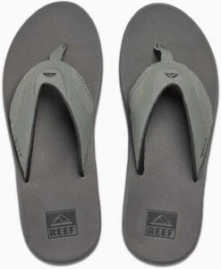 Reef Men's Fanning Sandal 2020 15 Reef Men's Fanning Sandal 2020 -Ski Pro Outlet Store rf002026grb grey black gallery1 final