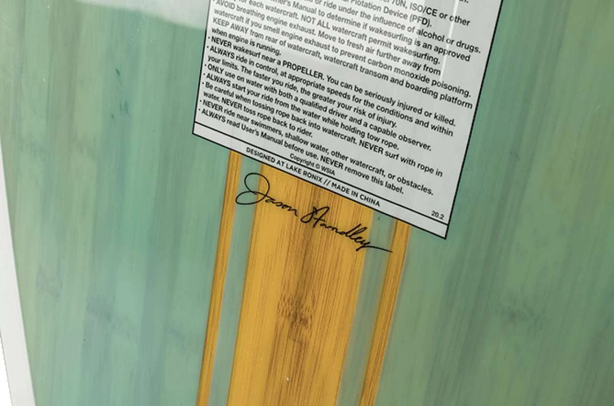 Ronix Ladies Koal Classic Fish Wakesurf Board 2023 7 Ronix Ladies Koal Classic Fish Wakesurf Board 2023 - Image 7