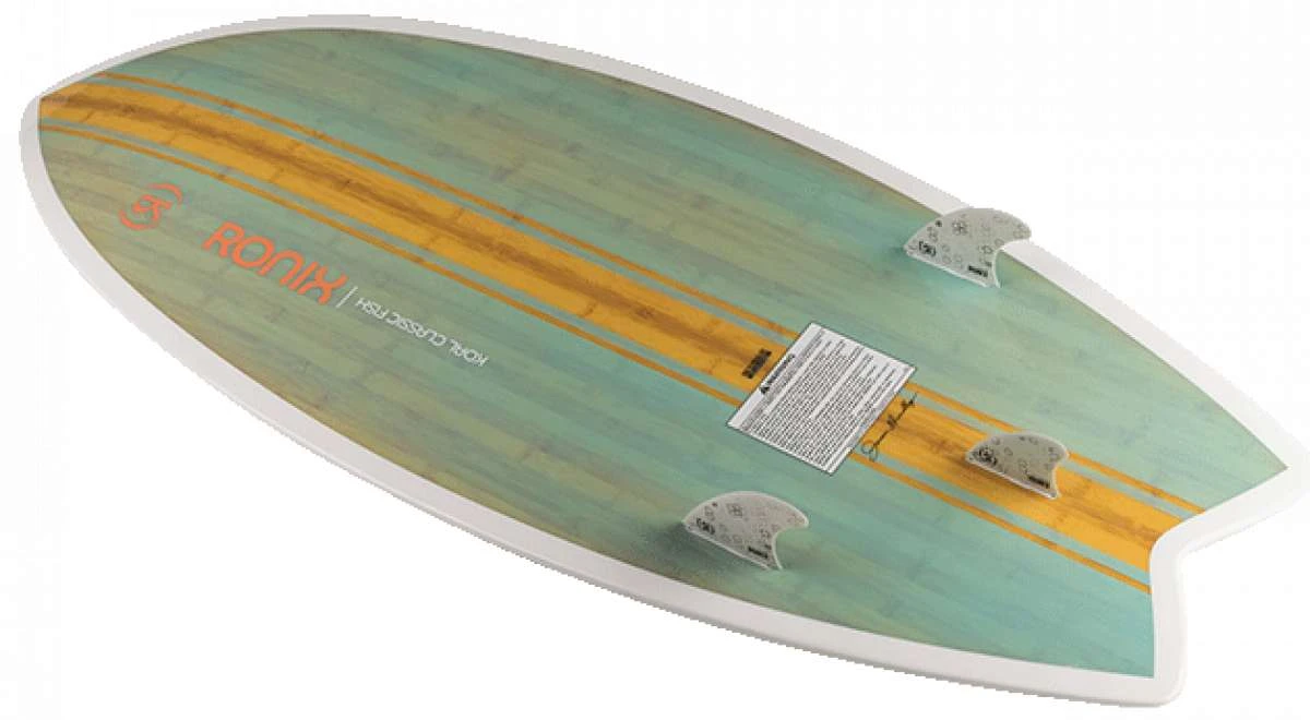Ronix Ladies Koal Classic Fish Wakesurf Board 2023 11 Ronix Ladies Koal Classic Fish Wakesurf Board 2023 - Image 11