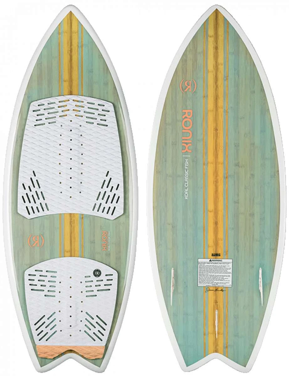 Ronix Ladies Koal Classic Fish Wakesurf Board 2023 1 Ronix Ladies Koal Classic Fish Wakesurf Board 2023