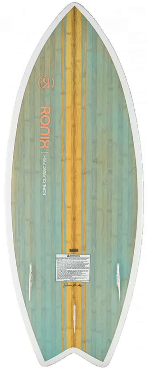 Ronix Ladies Koal Classic Fish Wakesurf Board 2023 3 Ronix Ladies Koal Classic Fish Wakesurf Board 2023 - Image 3