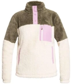 Roxy Ladies Alabama Sherpa Pull Over 2021-2022 -Ski Pro Outlet Store roxy ladies alabama sherpa po 2021 2022 802271814