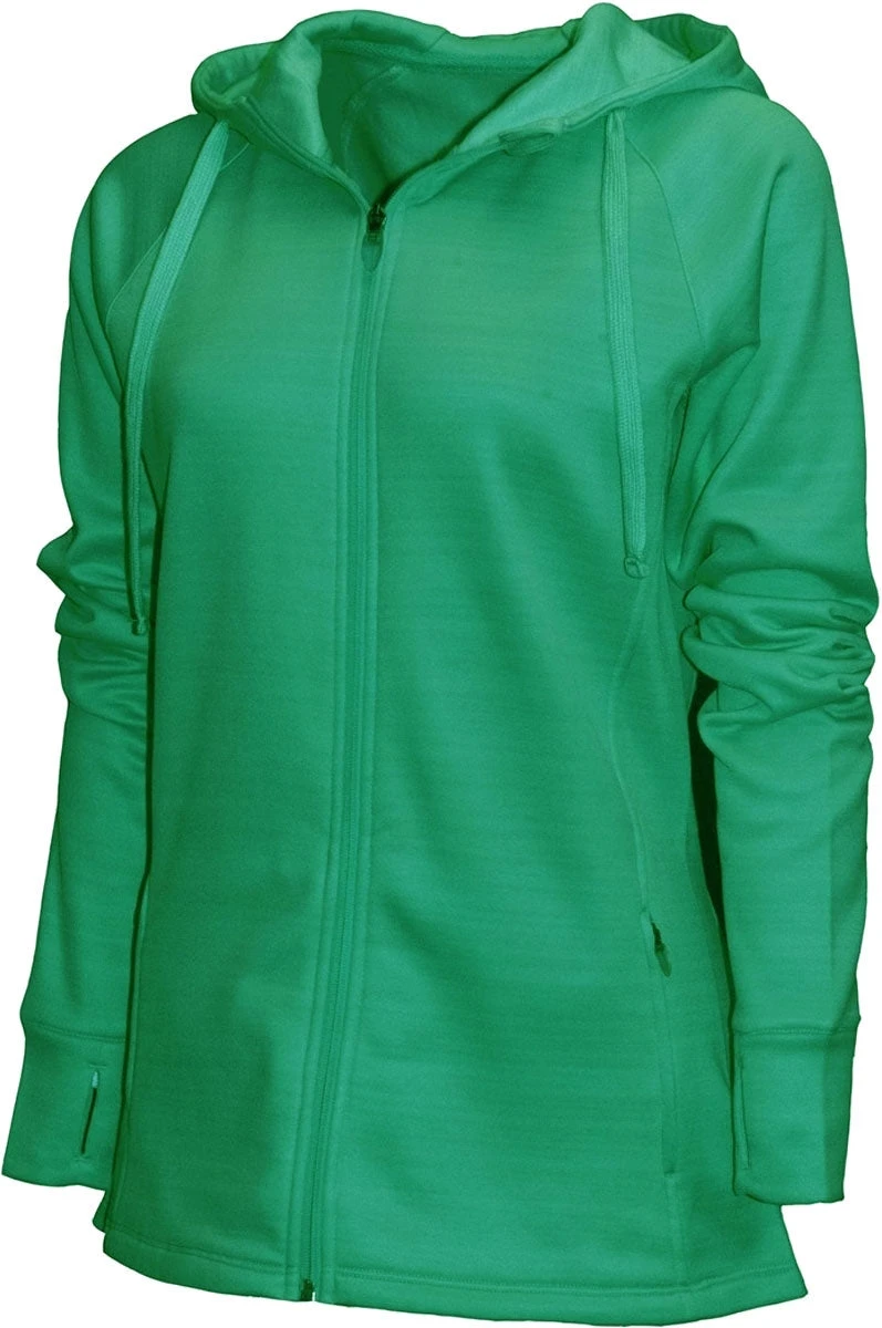 BAW Athletic Wear Ladies' Scuba Full Zip Jacket 2 BAW Athletic Wear Ladies' Scuba Full Zip Jacket - Image 2