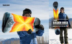 Lib Tech T.Rice Golden Orca Snowboard 2022-2023 -Ski Pro Outlet Store travis rice golden orca snowboard