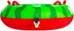 HO Sports Watermelon Inflatable Tube 2020 -Ski Pro Outlet Store tubes watermelon green red gallery3 final